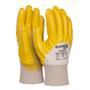 Protective gloves, nitrile 02, fully dipped, cat. II, DONAU SAFETY, size 11/XXL, 12 pairs, yellow