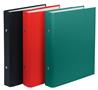Ring binder, 2 rings, 30 mm, A5, PP/cardboard, DONAU, red