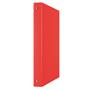 Ring binder, 4 rings, 35 mm, A4, PP/cardboard, DONAU, red