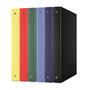 Ring binder, 4 rings, 35 mm, A4, PP/cardboard, DONAU, darkblue