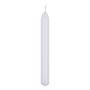 Candle, table, thin, DONAU "Home", 10 pcs, white