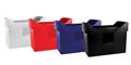 Suspension file box, plastic, DONAU, black