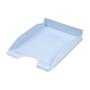 Letter tray, plastic, DONAU, pastel blue