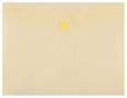 Document holder bag, A5, PP, snaps, DONAU, yellow