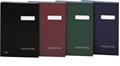 Signature blotters, A4, 20 parts, cardboard, DONAU, black
