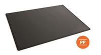 Desk mat, 530x400 mm, DURABLE, black