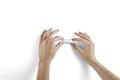 Clip for notes,  self-adhesive, magnetic, DURABLE 