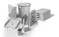 Notes holder, plastic, 100x100 mm, with notepad, DURABLE 