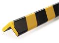 Edge protector profile, magnetic, DURABLE "C35", yellow-black
