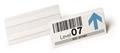 Logistic pocket, 150x67 mm, horizontal, DURABLE, with self-adhesive strip, transparent