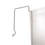 Logistics pocket, with pocket wire, A5, landscape, PP, DURABLE 