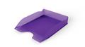 Letter tray, plastic, DURABLE, "Basic", transparent purple
