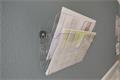 Catalogue holder, wall, horizontal, A4, magnetic, DURABLE 