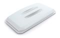 Lid, for 60 l waste bin, plastic, DURABLE "Durabin®", white