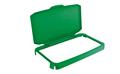 Hinged lid, for 60 l waste bin, plastic, DURABLE "Durabin®", green