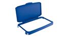 Hinged lid, for 60 l waste bin, plastic, DURABLE "Durabin®", blue