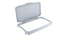 Hinged lid, for 60 l waste bin, plastic, DURABLE "Durabin®", gray