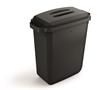 Trash holder, 60 l, plastic, DURABLE "DURABIN ECO", black