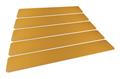 Floor marking sticker, DURABLE "Gyalogosátkelő", yellow