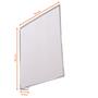 Information board, 149x149 mm, self-adhesive, DURABLE, transparent