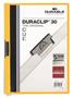 Quick binder, with clip, A4, DURABLE "DURACLIP® 30", yellow
