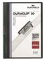 Quick binder, with clip, A4, DURABLE "DURACLIP® 30", darkgreen