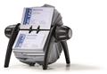 Card holder, plastic, 400 pcs, rotated, horizontal, DURABLE, 
