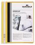 Quick binder, A4, wide, clear cover, DURABLE "DURAPLUS®", yellow