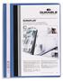 Quick binder, A4, wide, clear cover, DURABLE "DURAPLUS®", blue
