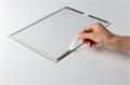 Document holder, A4, self-adhesive, DURABLE, grey