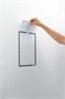 Document holder, A4, self-adhesive, DURABLE, grey