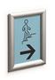 Poster board, A5, aluminium frame, DURABLE