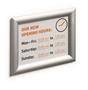 Poster board, A5, aluminium frame, DURABLE
