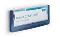 Information board, 148,5x52,5 mm, DURABLE "CLICK SIGN", dark blue