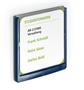 Information board, 149x148,5 mm, DURABLE 