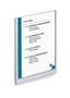 Information board, 210x297 mm, DURABLE „CLICK SIGN”, white