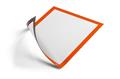 Magnetic frame, A4, DURABLE "DURAFRAME® MAGNETIC", orange