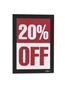 Information frame, A5, with self-adhesive back, magnetic front, DURABLE 