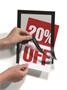 Information frame, A5, with self-adhesive back, magnetic front, DURABLE 
