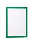 Information frame, A4, with self-adhesive back, DURABLE "DURAFRAME®", green