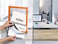 Information frame, A4, with self-adhesive back, DURABLE 