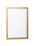 Information frame, A4, with self-adhesive back, DURABLE "DURAFRAME®", gold
