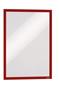 Information frame, A3, with self-adhesive back, DURABLE "DURAFRAME®", red