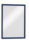 Information frame, A3, with self-adhesive back, DURABLE "DURAFRAME®", darkblue