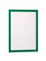 Magnetic bag, A4, self-adhesive, DURABLE "DURAFRAME®, green