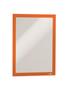 Magnetic bag, A4, self-adhesive, DURABLE "DURAFRAME®, orange