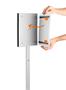 Floor stand, for outside, A4, DURABLE 