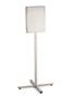 Floor stand, for outside, A3, DURABLE "INFO STAND", antracite-grey