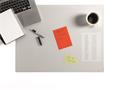 Desk mat, 50x65 cm, DURABLE, transparent