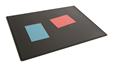 Desk mat, 530x400 mm, DURABLE, black